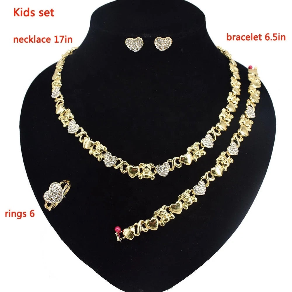 Children's XOXO "Bear & Heart" Set